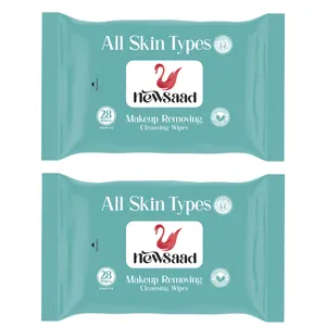 دستمال مرطوب نیوساد مدل Makeup-R2 دو بسته 28 عددی