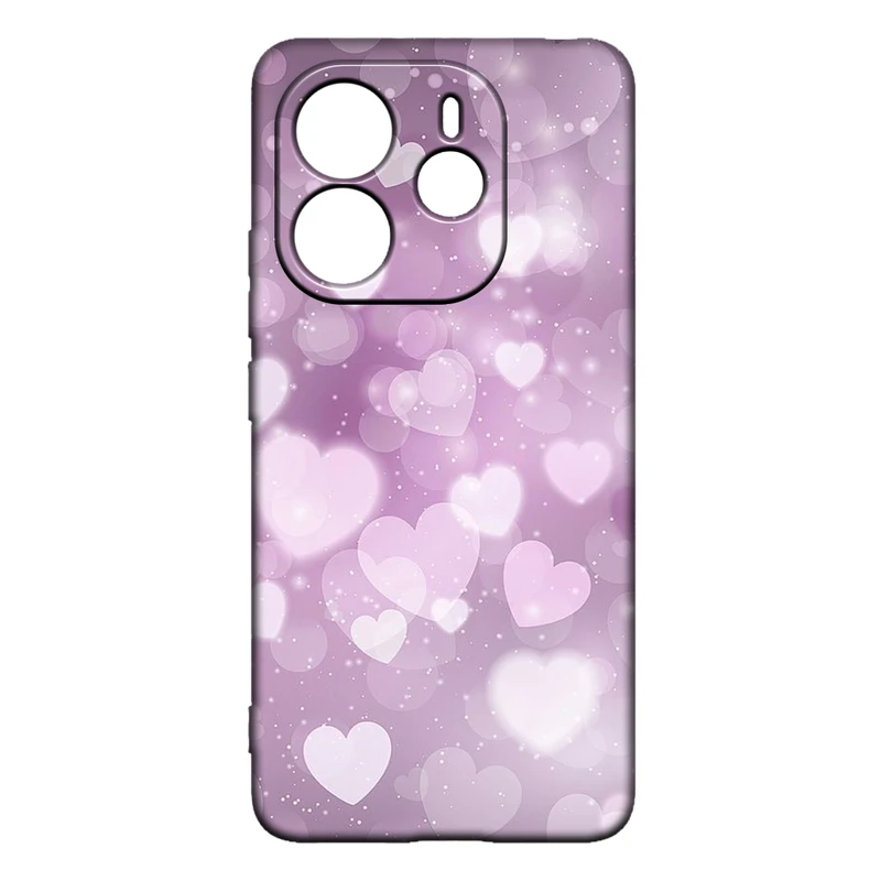 کاور طرح قلب کد 437 مناسب برای گوشی موبایل شیائومی Redmi Note 14 4G