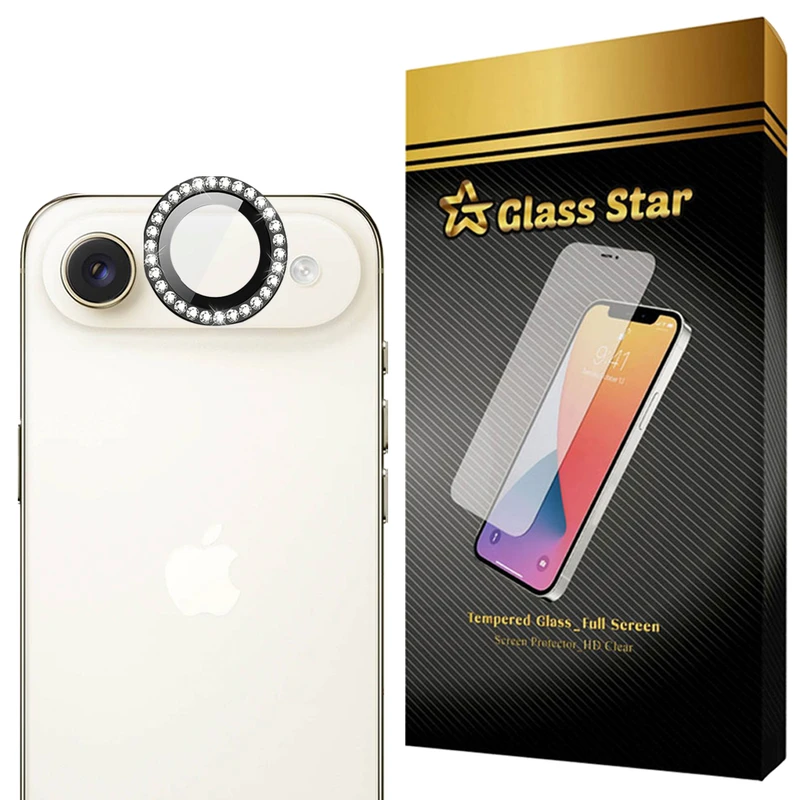 محافظ لنز دوربین شیشه‌ای گلس استار مدل NRIG20 مناسب برای گوشی موبایل اپل iPhone 17 Air