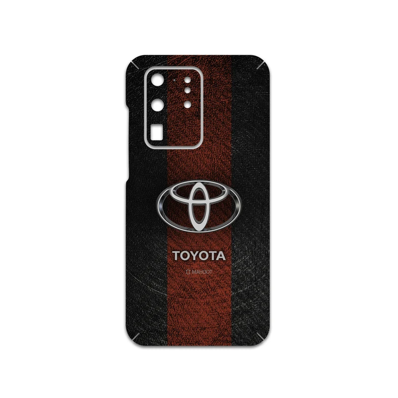 برچسب پوششی ماهوت مدل TOYOTA مناسب برای گوشی موبایل سامسونگ Galaxy S20 Ultra
