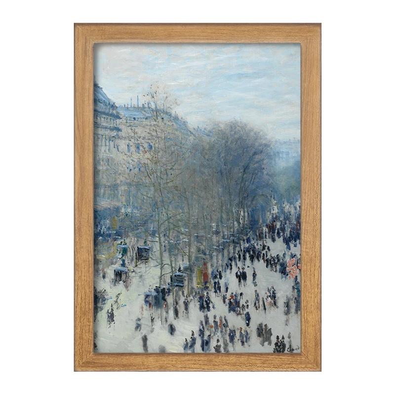 تابلو خندالو مدل بلوار مون‌مارت کامی پیسارو کد 36851