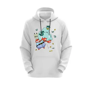 هودی زنانه مدل آقای خرچنگ کد J83 سفید