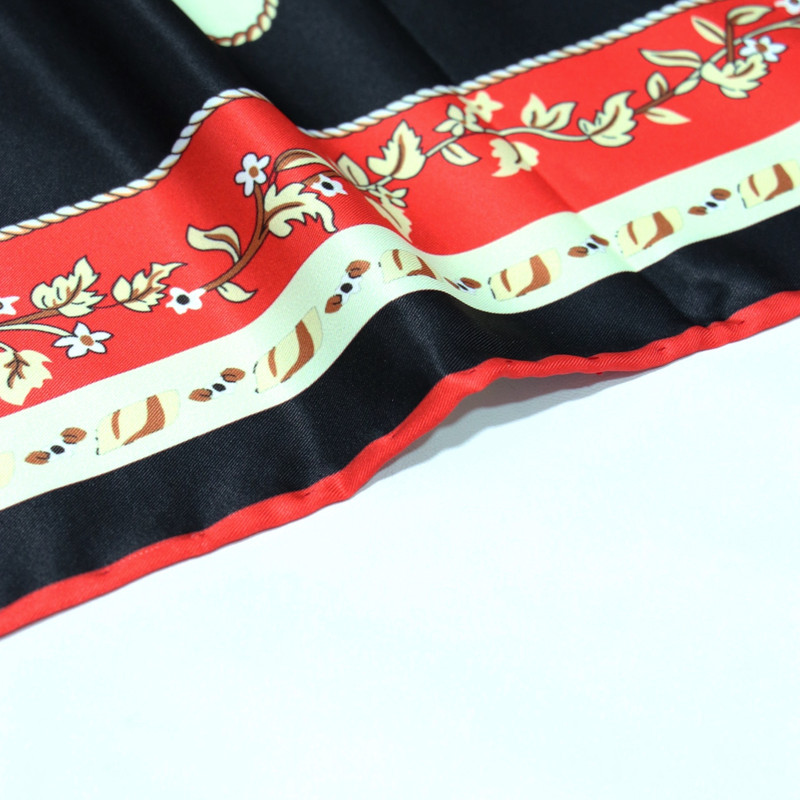 روسری زنانه آنالیا مدل ابریشم توییل بهاره کد 9802
