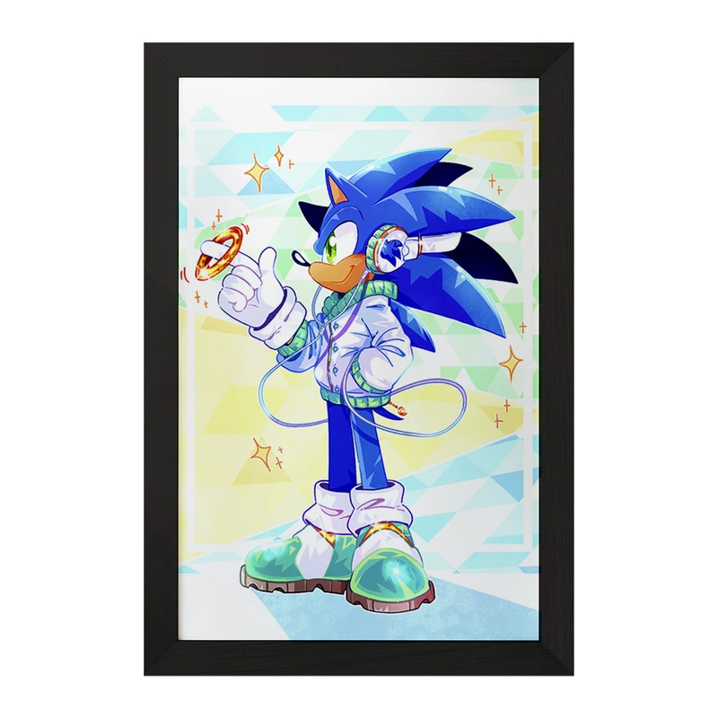 تابلو خندالو مدل سونیک (Sonic) کد 37025