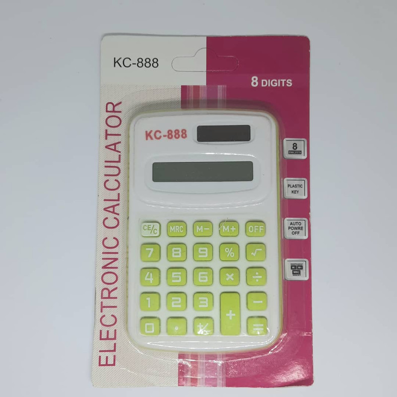 ماشین حساب مدل کارتی کد KC-888 1