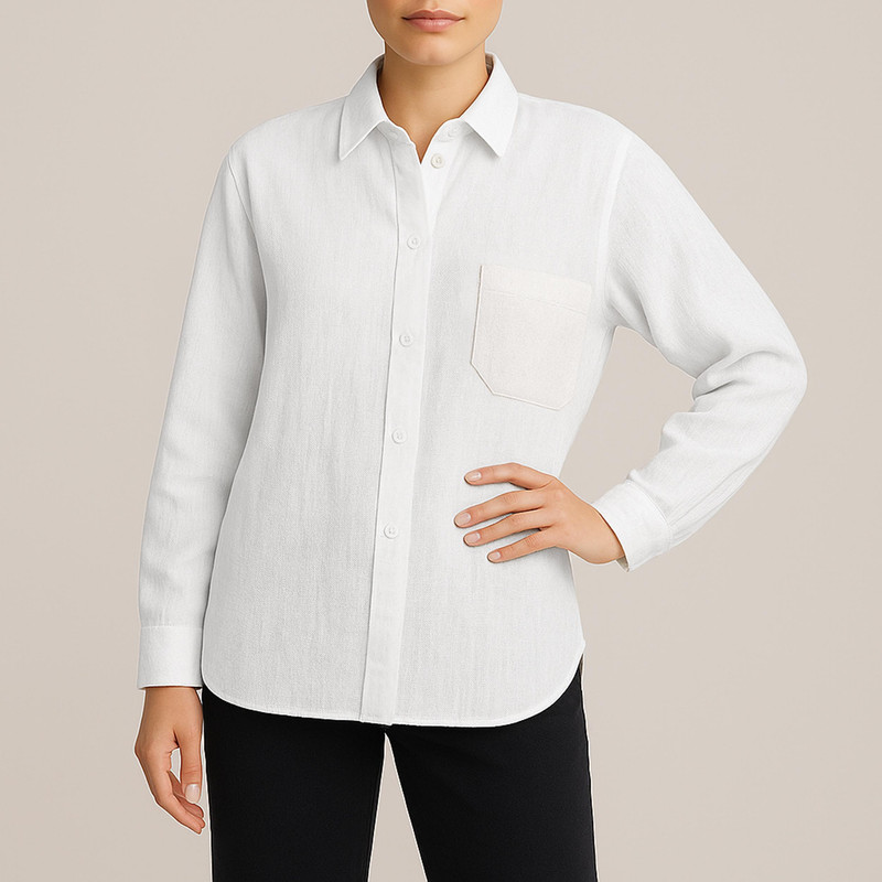 شومیز آستین بلند زنانه رخت استور مدل breezy