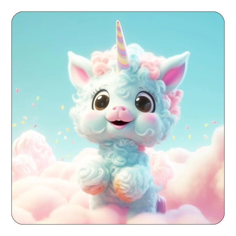 مگنت کاکتی طرح اسب تک شاخ و یونیکورن مدل mp32115