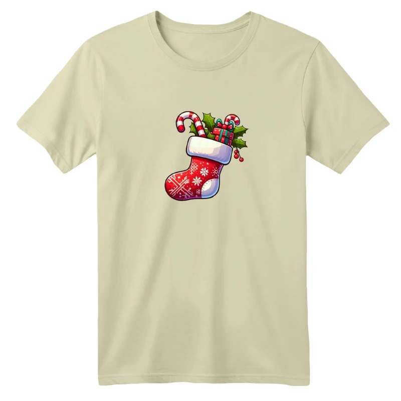 تی شرت آستین کوتاه بچگانه مدل کریسمسی کد 015