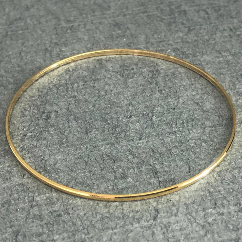 النگو طلا 18 عیار زنانه دوست خوب مدل dk237