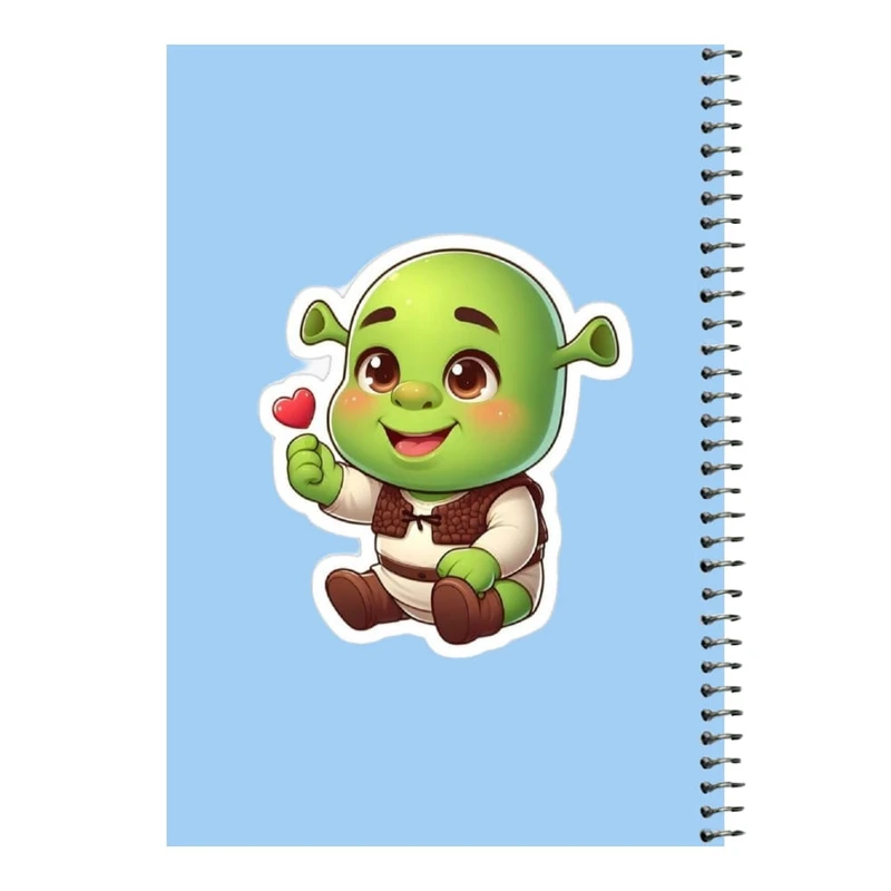 دفتر مشق 80 برگ اس جی مدل شرک   