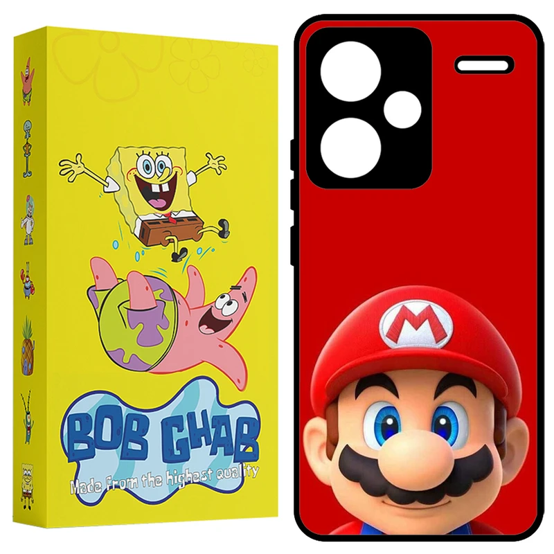 کاور باب قاب طرح قارچ خور مدل BCPN13PL مناسب برای گوشی موبایل شیائومی Redmi Note 13 Pro Plus