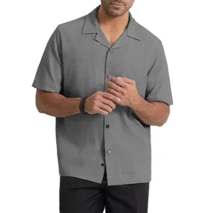 پیراهن آستین کوتاه مردانه کروم مدل 2420110