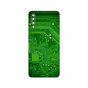 MAHOOT Green Printed Circuit Board Cover Sticker for Samsung Galaxy A70