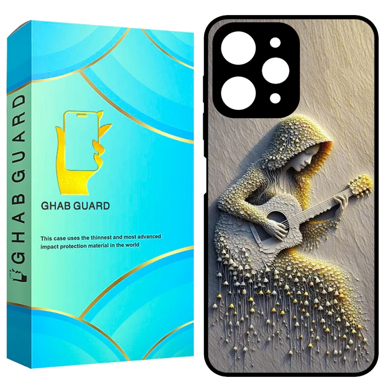 کاور قاب گارد طرح دخترانه مدل GCHPR12 مناسب برای گوشی موبایل شیائومی Redmi 12 4G / Redmi 12 5G / Poco M6 Pro 5G