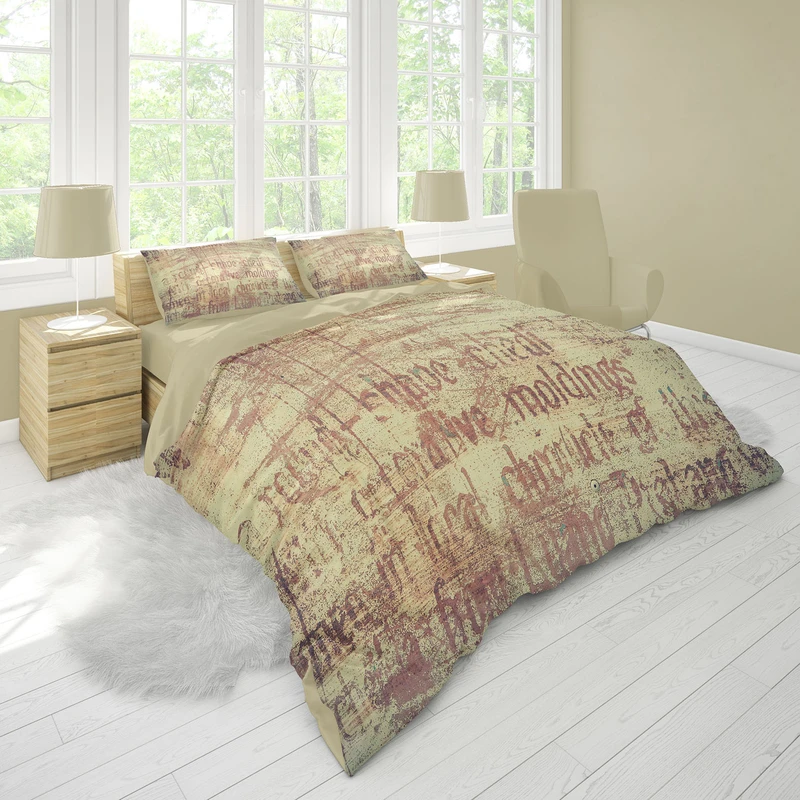 سرویس روتختی 2 نفر 6 تکه مدل B056 میکروچاپ دیجیتال  