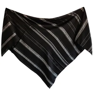 روسری زنانه مدل نخ ابریشم مجلسی  کد 4150