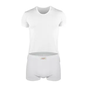 ست شورت و زیرپوش مردانه پنبینه مدل نخ پنبه خالص صادراتی