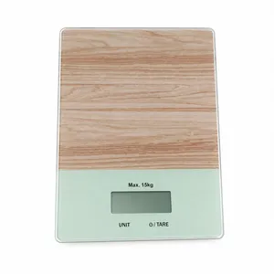 ترازو آشپزخانه دیجیتال مدل 8078 حداکثر ظرفیت قابل اندازه‌گیری 15 کیلوگرم با دقت اندازه‌گیری 1 گرم