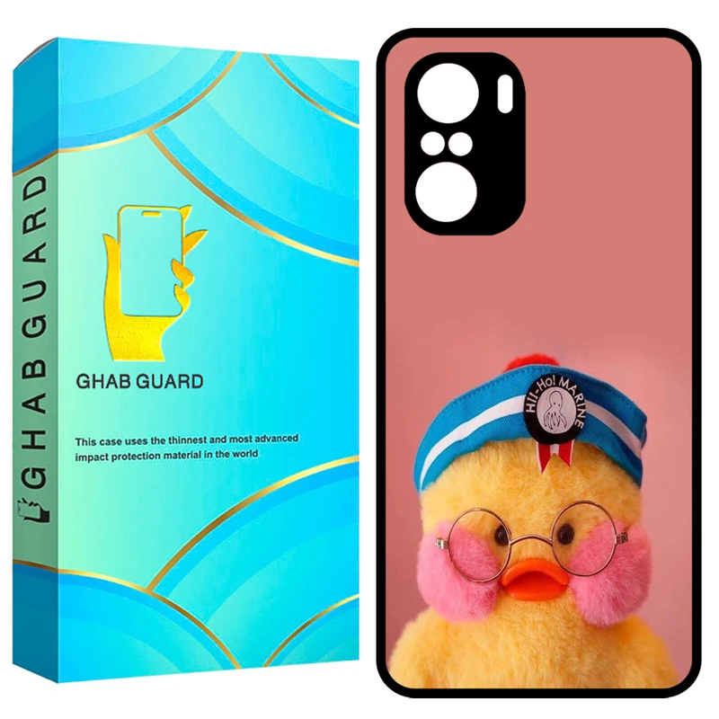 کاور قاب گارد طرح جوجه اردک مدل GCHPF3 مناسب برای گوشی موبایل شیائومی Poco F3 / Redmi K40 / Redmi K40 Pro 