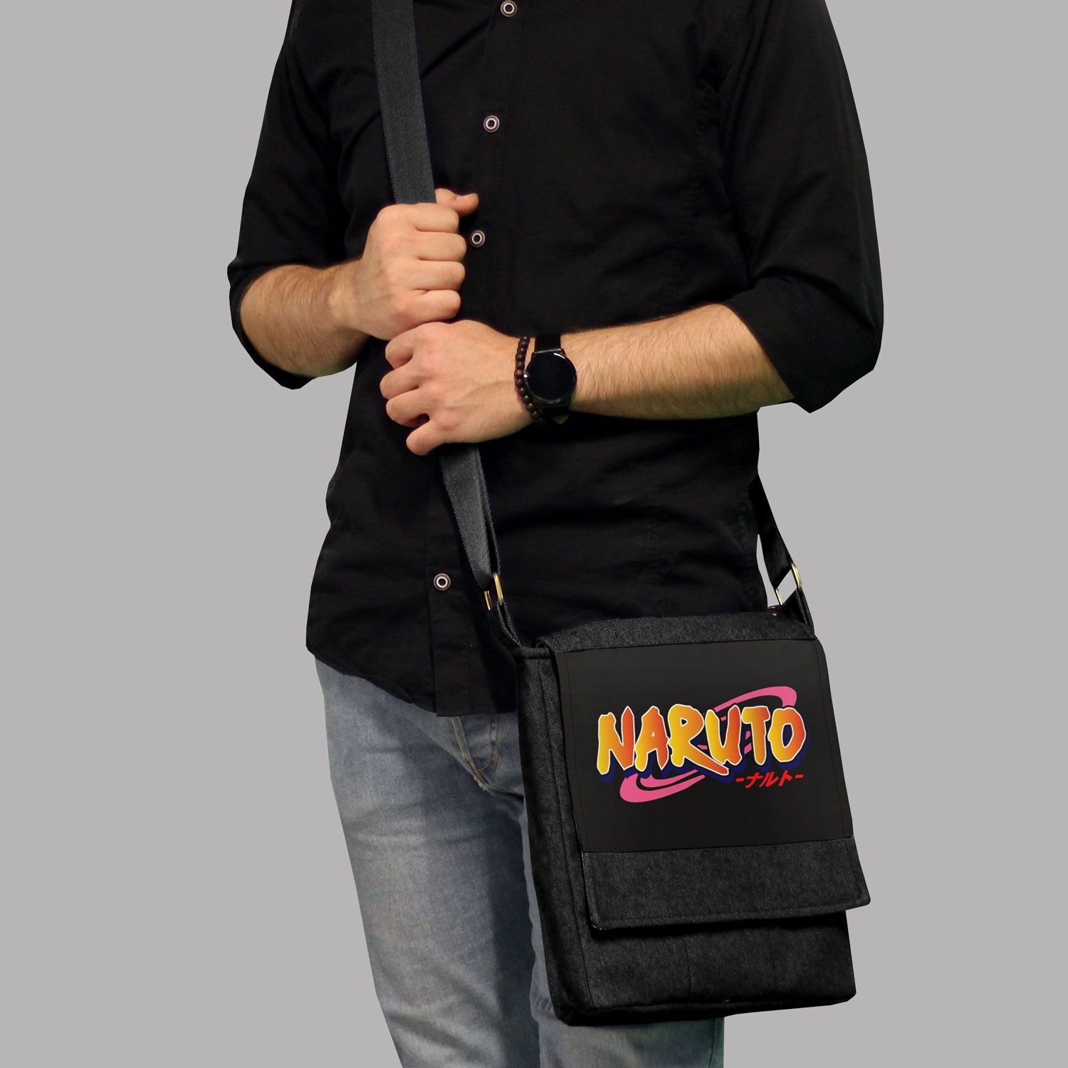 کیف رودوشی چی چاپ طرح انیمه ناروتو کد Naruto 65451 - - 2