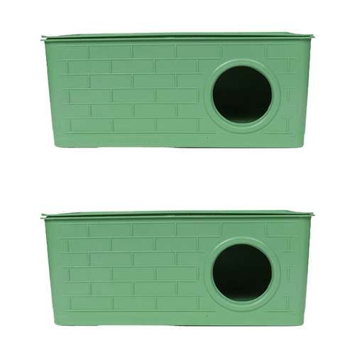 لانه پرنده مدل آشیانه مرغ عشق کد MZ171 بسته دو عددی 