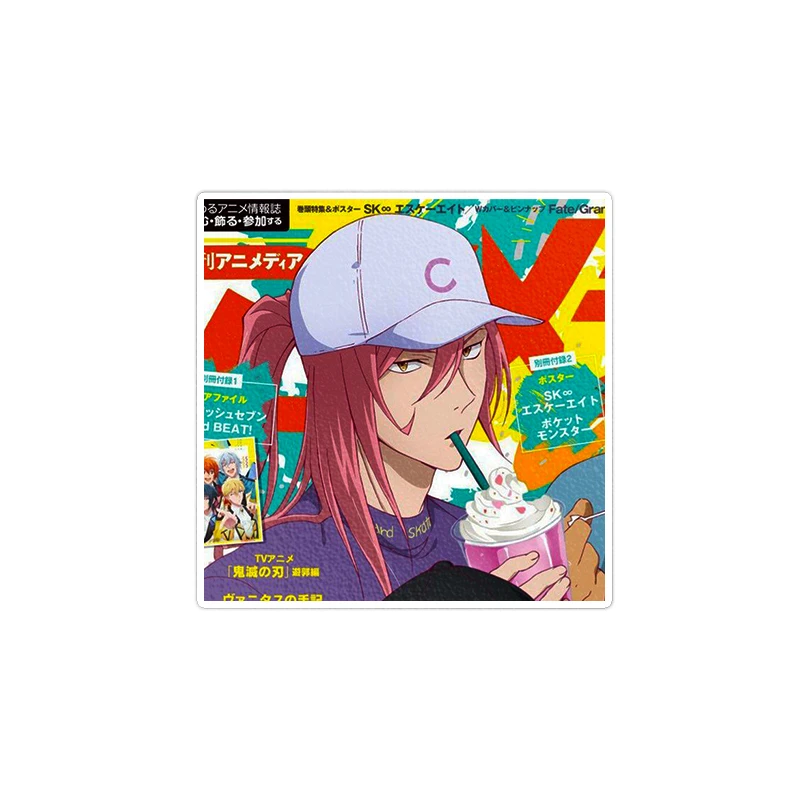 استیکر لپ تاپ ویندی طرح انیمه مدل i718