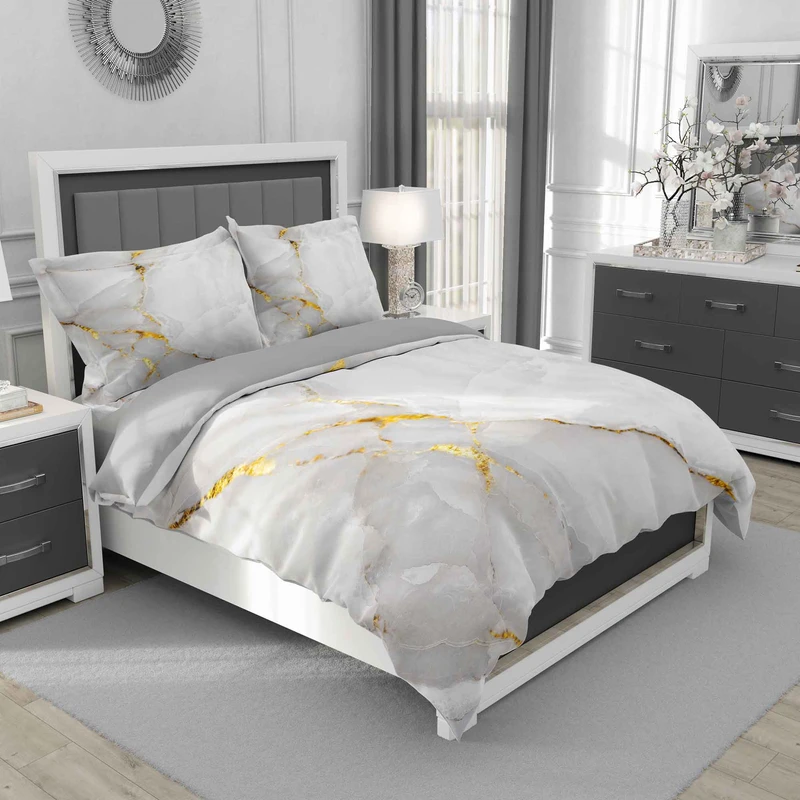 سرویس روتختی مدل ماربل 5546 تک نفره 5 تکه