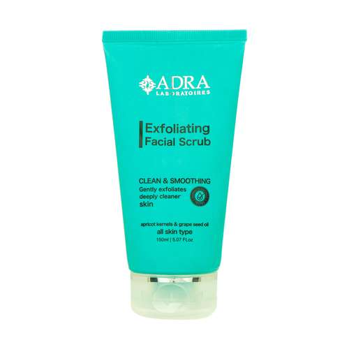 اسکراب لایه‌بردار صورت آدرا مدل EXFOLIATING حجم 150 میلی لیتر
