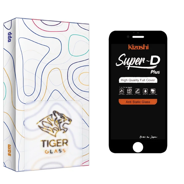 محافظ صفحه نمایش تایگر گلس مدل APL2 Super Kizashi مناسب برای گوشی موبایل اپل iPhone 6s Plus