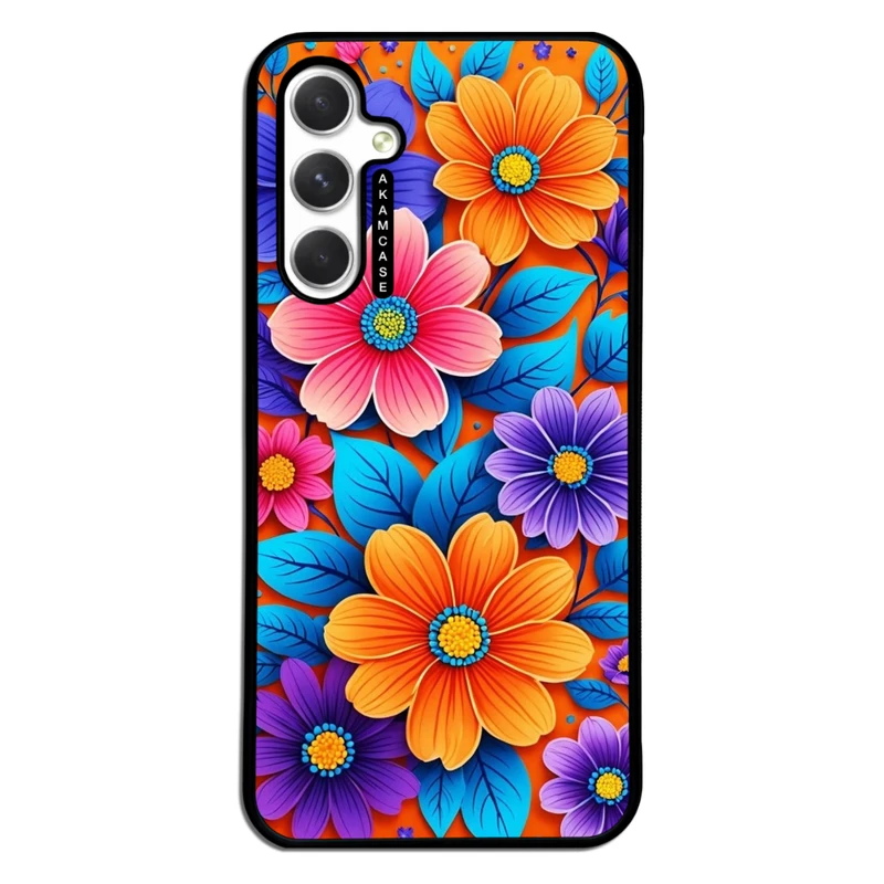 کاور آکام مدل AMC-WSGA54-FLOWERS-39 مناسب برای گوشی موبایل سامسونگ Galaxy A54