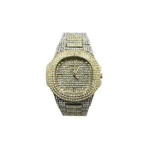 ساعت مچی عقربه ای زنانه مدل نگین دار کد k-gld