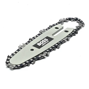 زنجیر و ساطوری اره زنجیری شارژی باس مدل 10cm-4inch