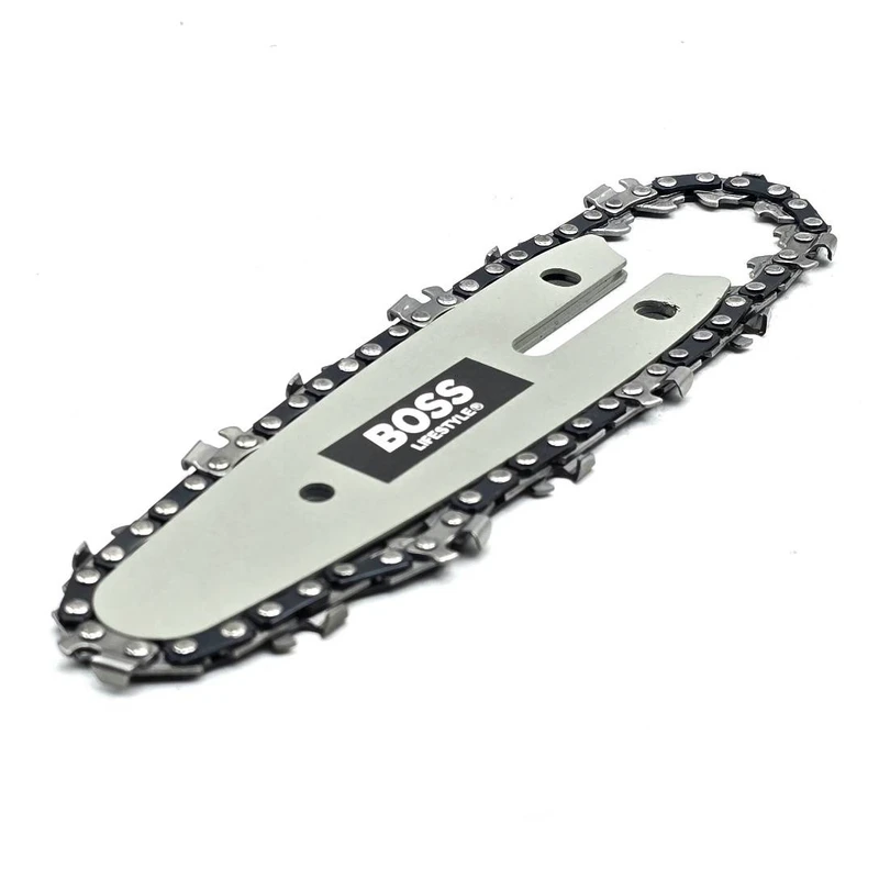 زنجیر و ساطوری اره زنجیری شارژی باس مدل 10CM-4INCH