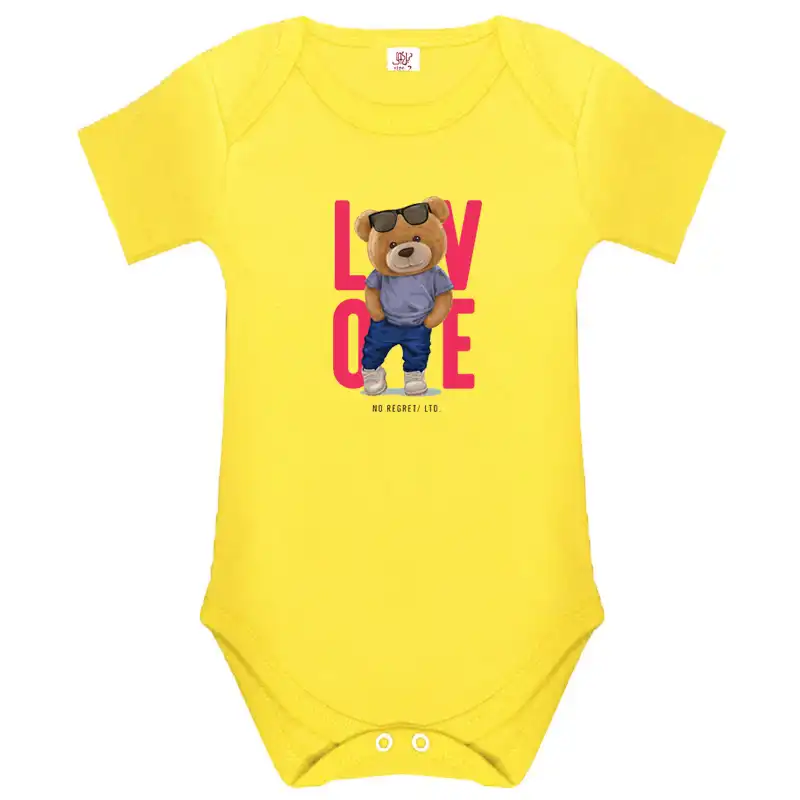 بادی نوزادی نیل کوک مدل I Love Teddy مجموعه 5 عددی