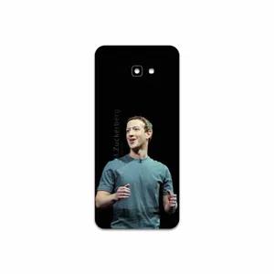 MAHOOT Mark Zuckerberg Cover Sticker for Samsung Galaxy J4 Plus