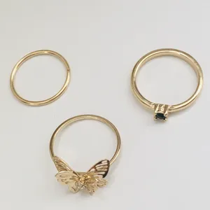 انگشتر زنانه اکسسورایز مدل 310 بسته سه عددی