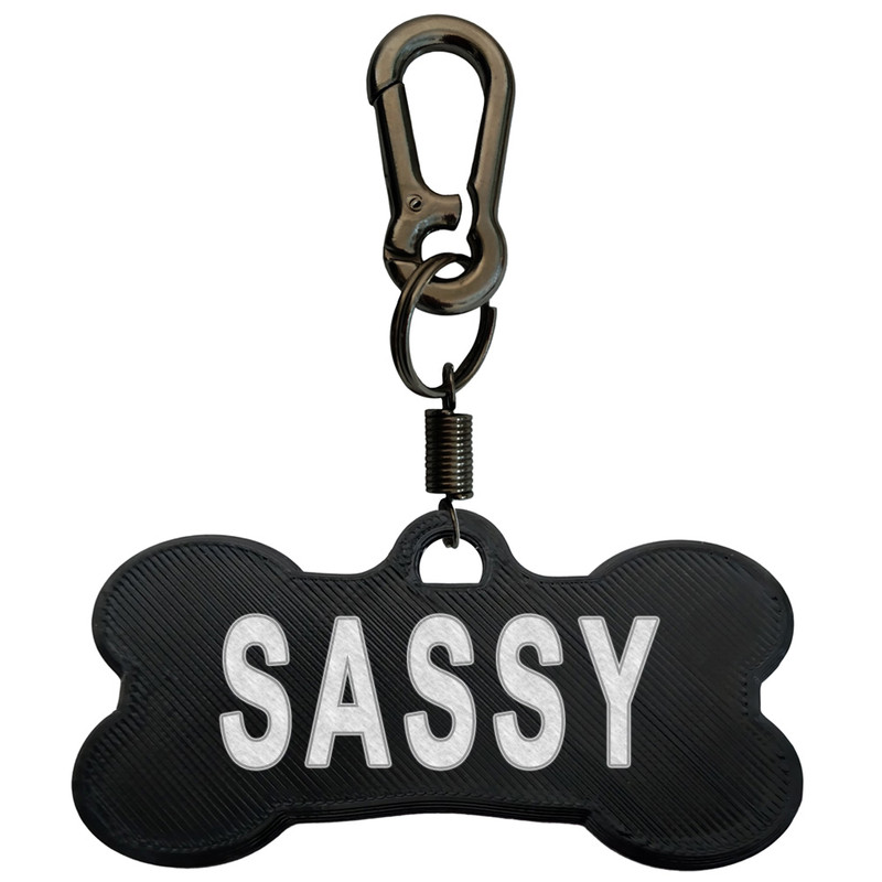 پلاک شناسایی سگ مدل Sassy