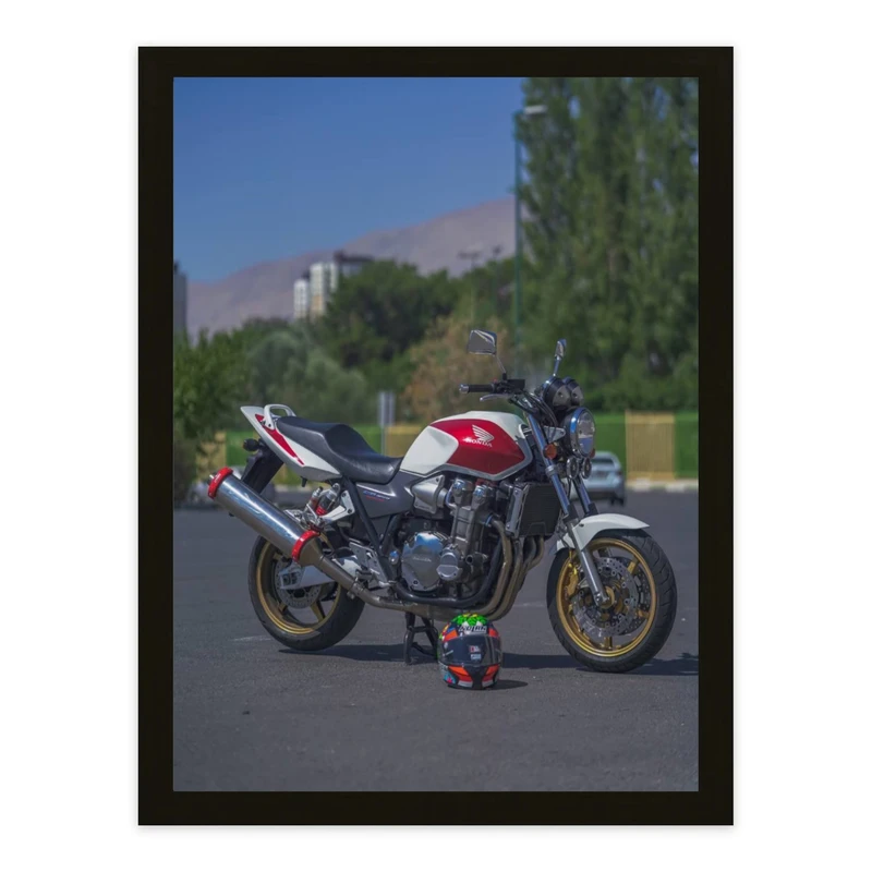 تابلو بکلیت طرح موتور سنگین هوندا cb1300 مدلB-pe130037