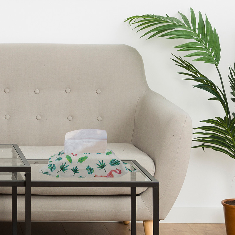 جای دستمال کاغذی هوم اند لایف مدل آراشید جعبه ای طرح فلامینگو جای دستمال کاغذی هوم اند لایف مدل آراشید جعبه ای طرح فلامینگو