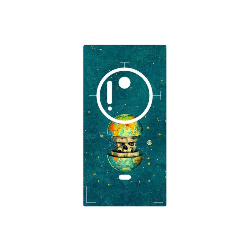 برچسب پوششی ماهوت مدل Collage of Earth Face مناسب برای گوشی موبایل نوکیا Lumia 1020