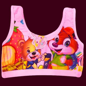 نیم تنه دخترانه مدل Bear رنگ صورتی