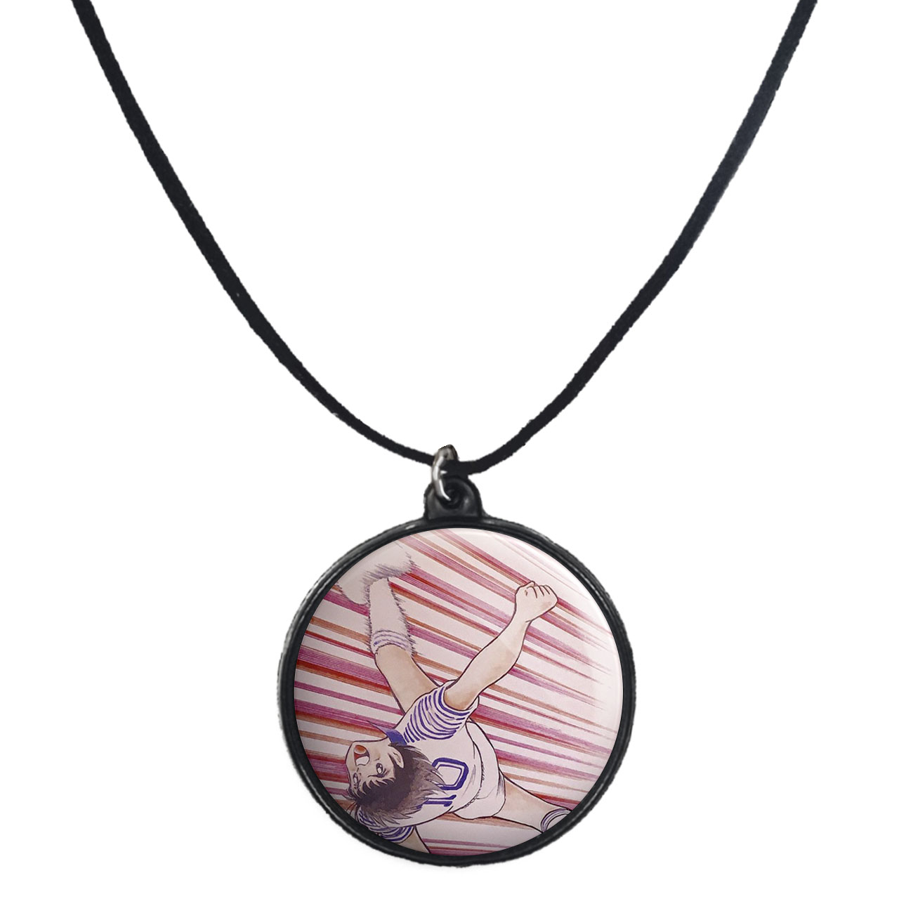 گردنبند پرمانه طرح فوتبالیست ها کد pmb.22311 مدل دو طرفه