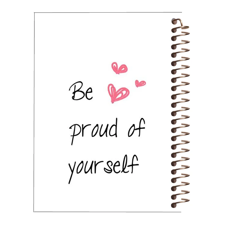 دفتر مشق 100 برگ مدل جمله انگیزشی کد H260