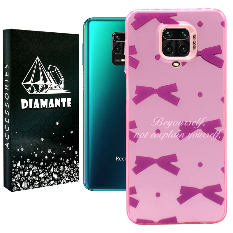 کاور دیامانته مدل Papillon Bk مناسب برای گوشی موبایل شیائومی Redmi Note 9s 