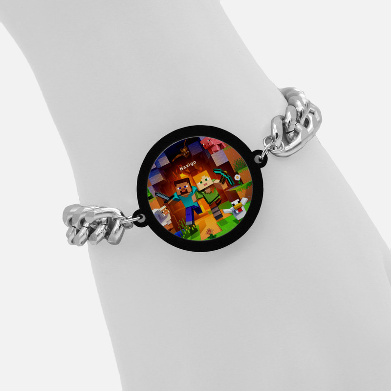 دستبند ناکسیگو مدل ماینکرفت کد BZ7858