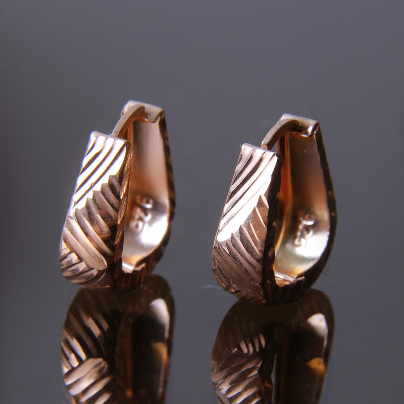 گوشواره نقره زنانه بازرگانی میلادی کد GZN_160