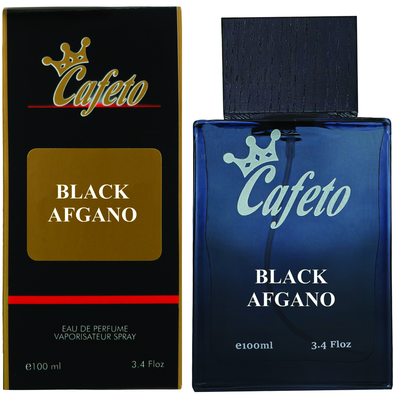 ادو پرفیوم مردانه کافه تو مدل BLACK AFGANO حجم 100 میلی لیتر