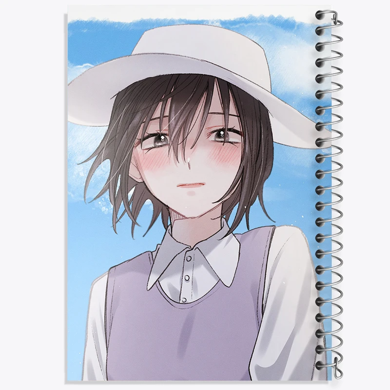 دفتر ژورنال نویسی 50 برگ خندالو مدل نقطه ای طرح آکیتو انیمه سبد میوه کد 33976