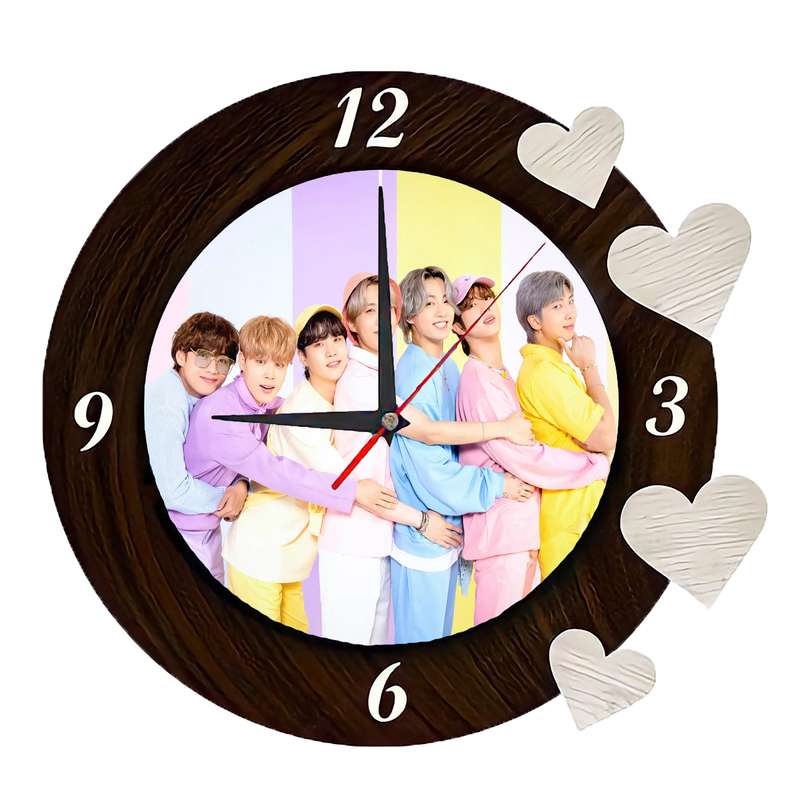 ساعت دیواری مدل BTS Festa 007