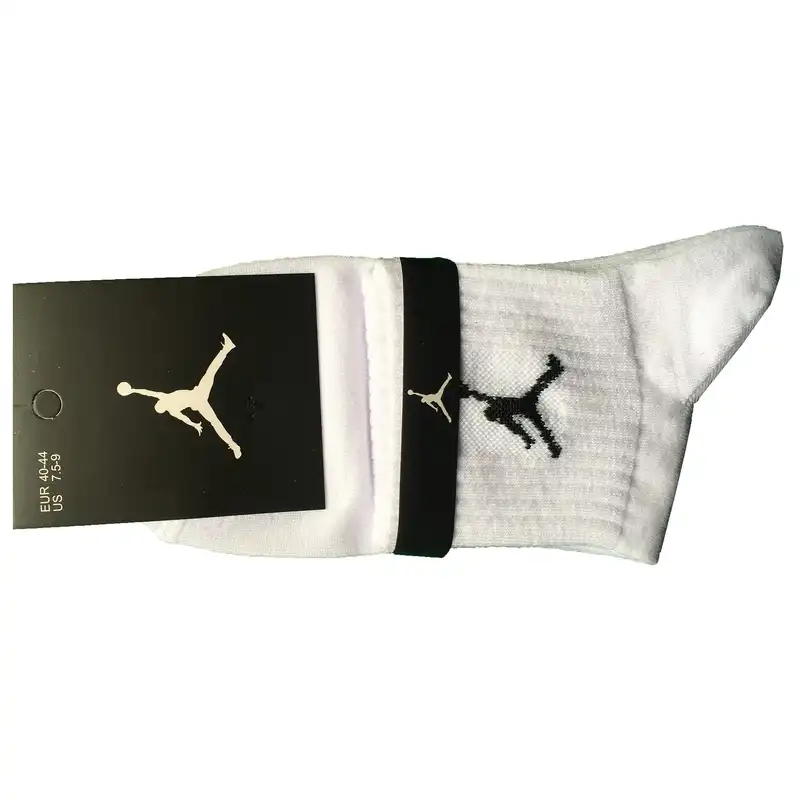 جوراب ورزشی مردانه مدل نیم ساق کد JO-WH1167 رنگ سفید